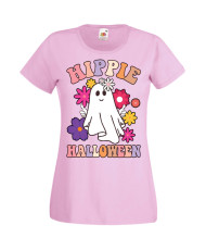 Дамска Тениска Хелоуин Вси Светии Halloween Halloween, October, Pumpkin, Spooky, Witch, Ghost, Candy, Trick Or Treat, Disguise, 