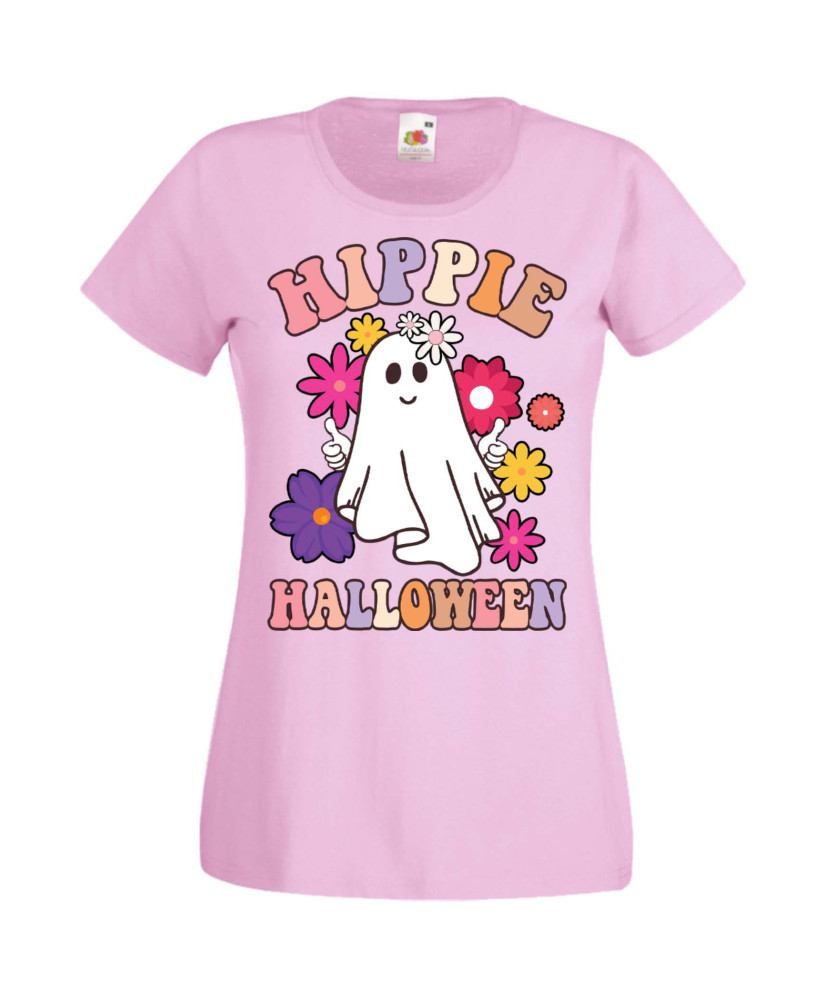 Дамска Тениска Хелоуин Вси Светии Halloween Halloween, October, Pumpkin, Spooky, Witch, Ghost, Candy, Trick Or Treat, Disguise, 