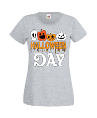 Дамска Тениска Хелоуин Вси Светии Halloween Halloween, October, Pumpkin, Spooky, Witch, Ghost, Candy, Trick Or Treat, Disguise, 