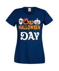 Дамска Тениска Хелоуин Вси Светии Halloween Halloween, October, Pumpkin, Spooky, Witch, Ghost, Candy, Trick Or Treat, Disguise, 