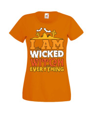 Дамска Тениска Хелоуин Вси Светии Halloween Halloween, October, Pumpkin, Spooky, Witch, Ghost, Candy, Trick Or Treat, Disguise, 