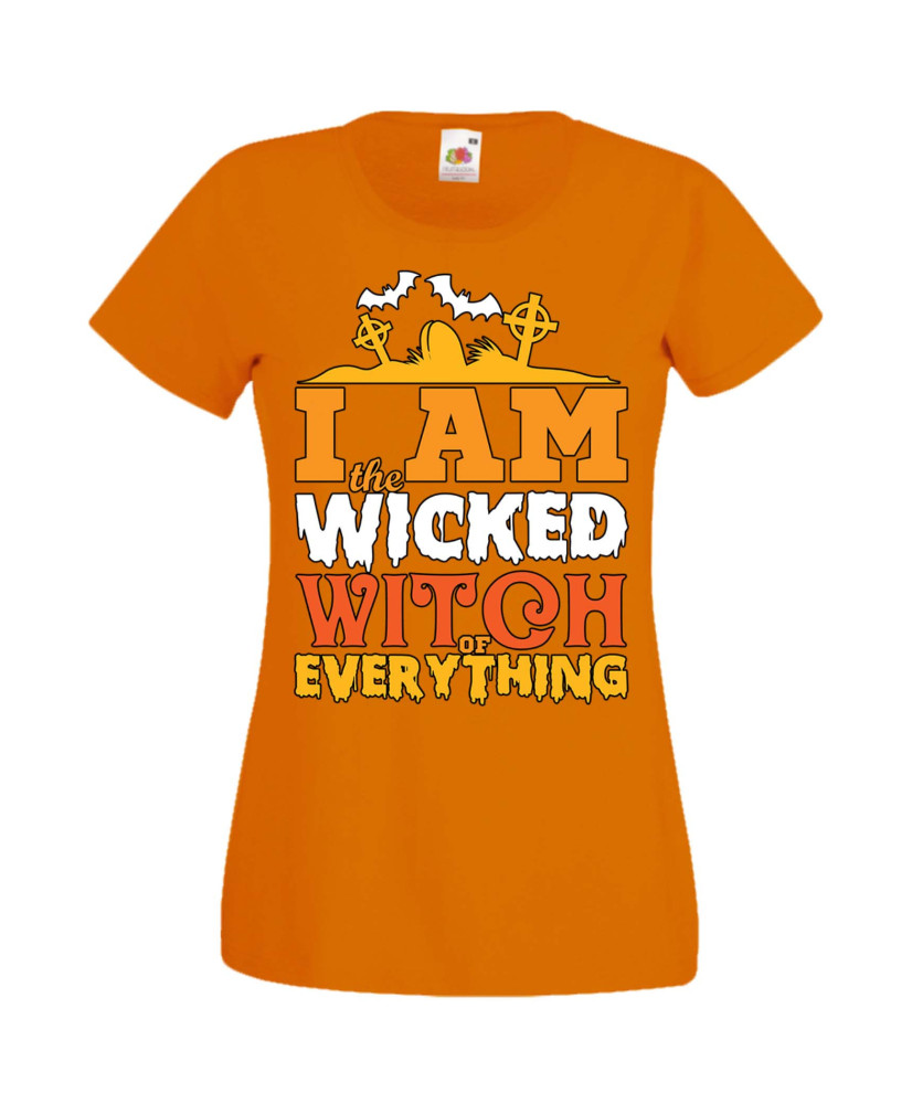 Дамска Тениска Хелоуин Вси Светии Halloween Halloween, October, Pumpkin, Spooky, Witch, Ghost, Candy, Trick Or Treat, Disguise, 
