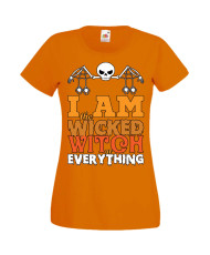 Дамска Тениска Хелоуин Вси Светии Halloween Halloween, October, Pumpkin, Spooky, Witch, Ghost, Candy, Trick Or Treat, Disguise, 