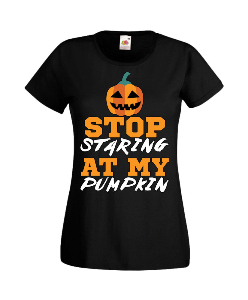 Дамска Тениска Хелоуин Вси Светии Halloween Halloween, October, Pumpkin, Spooky, Witch, Ghost, Candy, Trick Or Treat, Disguise, 