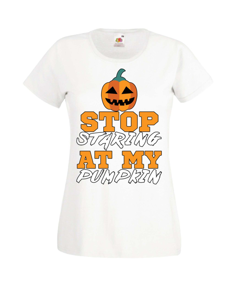Дамска Тениска Хелоуин Вси Светии Halloween Halloween, October, Pumpkin, Spooky, Witch, Ghost, Candy, Trick Or Treat, Disguise, 