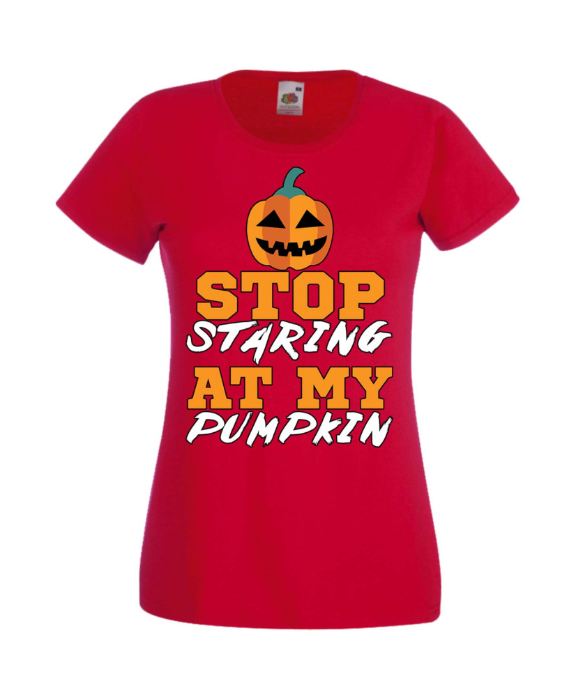 Дамска Тениска Хелоуин Вси Светии Halloween Halloween, October, Pumpkin, Spooky, Witch, Ghost, Candy, Trick Or Treat, Disguise, 