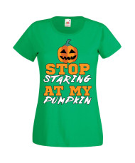 Дамска Тениска Хелоуин Вси Светии Halloween Halloween, October, Pumpkin, Spooky, Witch, Ghost, Candy, Trick Or Treat, Disguise, 