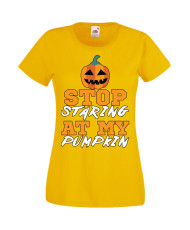 Дамска Тениска Хелоуин Вси Светии Halloween Halloween, October, Pumpkin, Spooky, Witch, Ghost, Candy, Trick Or Treat, Disguise, 