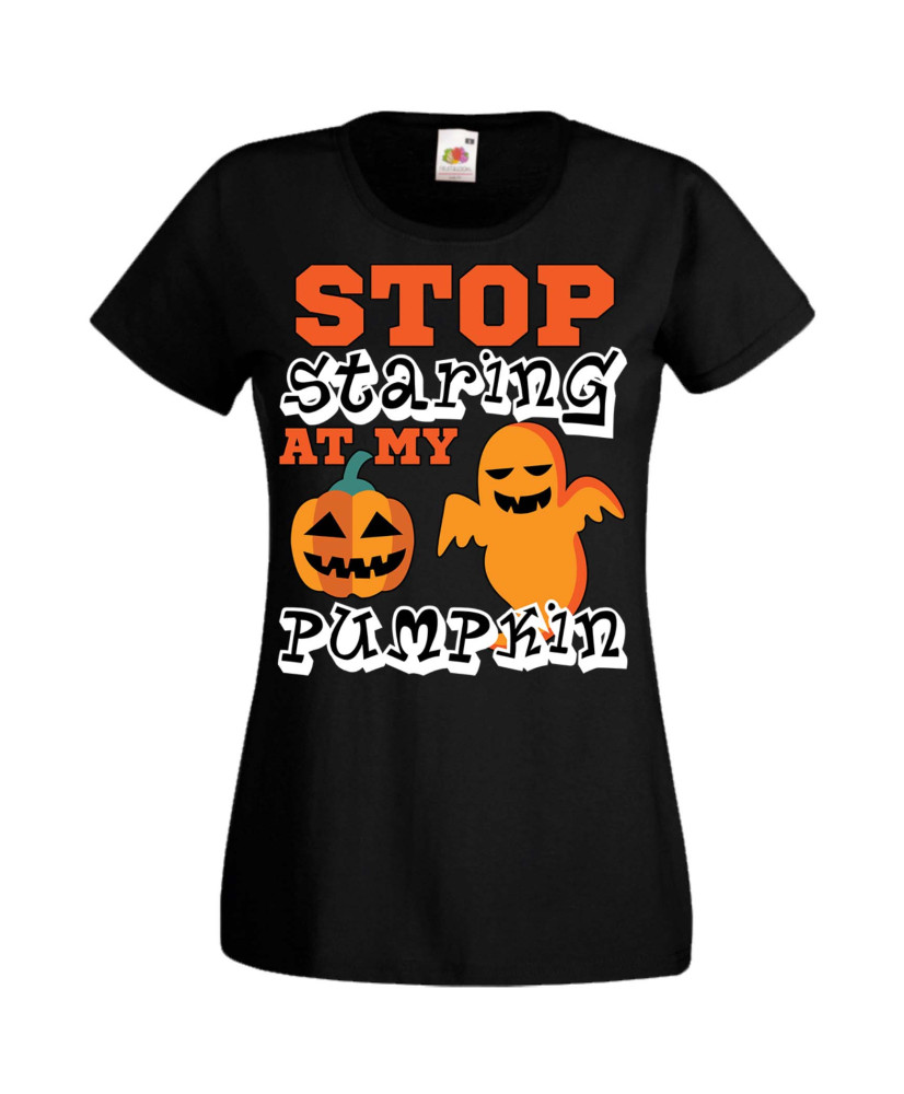 Дамска Тениска Хелоуин Вси Светии Halloween Halloween, October, Pumpkin, Spooky, Witch, Ghost, Candy, Trick Or Treat, Disguise, 