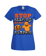 Дамска Тениска Хелоуин Вси Светии Halloween Halloween, October, Pumpkin, Spooky, Witch, Ghost, Candy, Trick Or Treat, Disguise, 