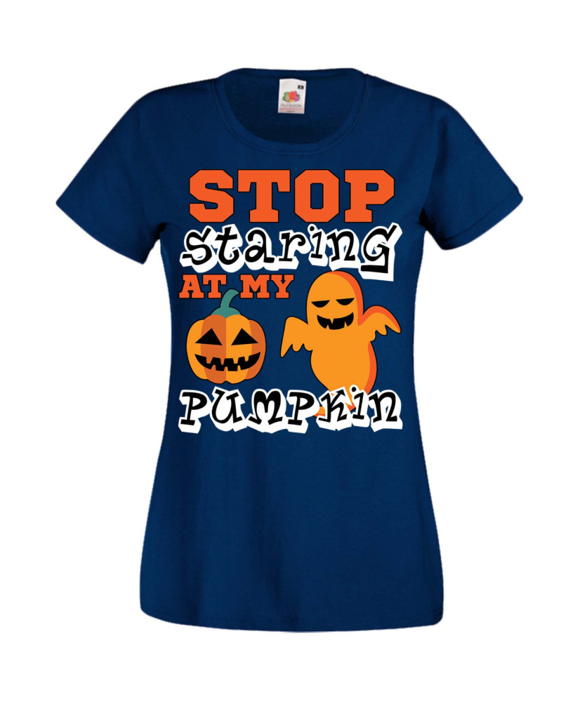 Дамска Тениска Хелоуин Вси Светии Halloween Halloween, October, Pumpkin, Spooky, Witch, Ghost, Candy, Trick Or Treat, Disguise, 