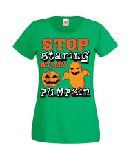 Дамска Тениска Хелоуин Вси Светии Halloween Halloween, October, Pumpkin, Spooky, Witch, Ghost, Candy, Trick Or Treat, Disguise, 