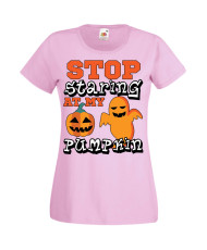 Дамска Тениска Хелоуин Вси Светии Halloween Halloween, October, Pumpkin, Spooky, Witch, Ghost, Candy, Trick Or Treat, Disguise, 