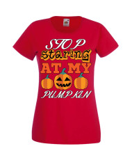 Дамска Тениска Хелоуин Вси Светии Halloween Halloween, October, Pumpkin, Spooky, Witch, Ghost, Candy, Trick Or Treat, Disguise, 