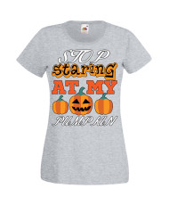 Дамска Тениска Хелоуин Вси Светии Halloween Halloween, October, Pumpkin, Spooky, Witch, Ghost, Candy, Trick Or Treat, Disguise, 