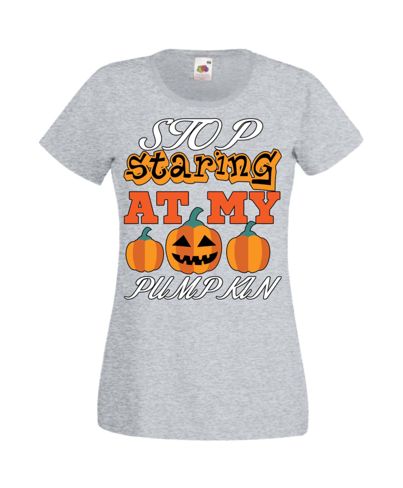Дамска Тениска Хелоуин Вси Светии Halloween Halloween, October, Pumpkin, Spooky, Witch, Ghost, Candy, Trick Or Treat, Disguise, 