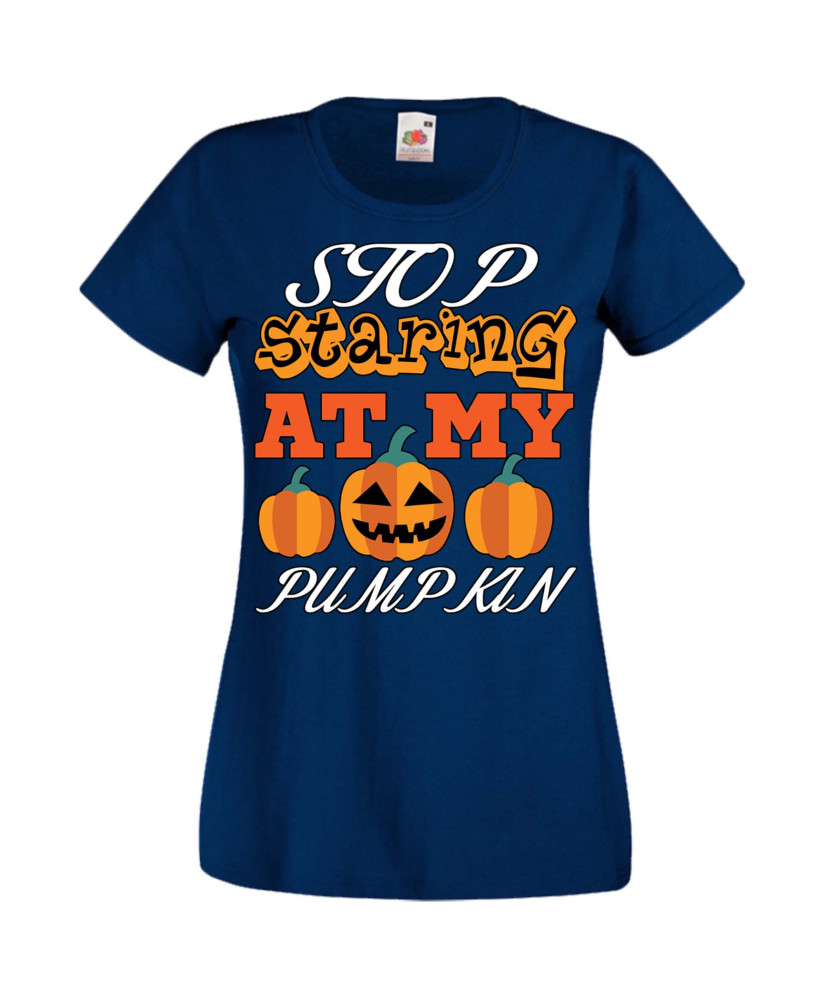 Дамска Тениска Хелоуин Вси Светии Halloween Halloween, October, Pumpkin, Spooky, Witch, Ghost, Candy, Trick Or Treat, Disguise, 