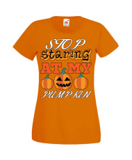 Дамска Тениска Хелоуин Вси Светии Halloween Halloween, October, Pumpkin, Spooky, Witch, Ghost, Candy, Trick Or Treat, Disguise, 