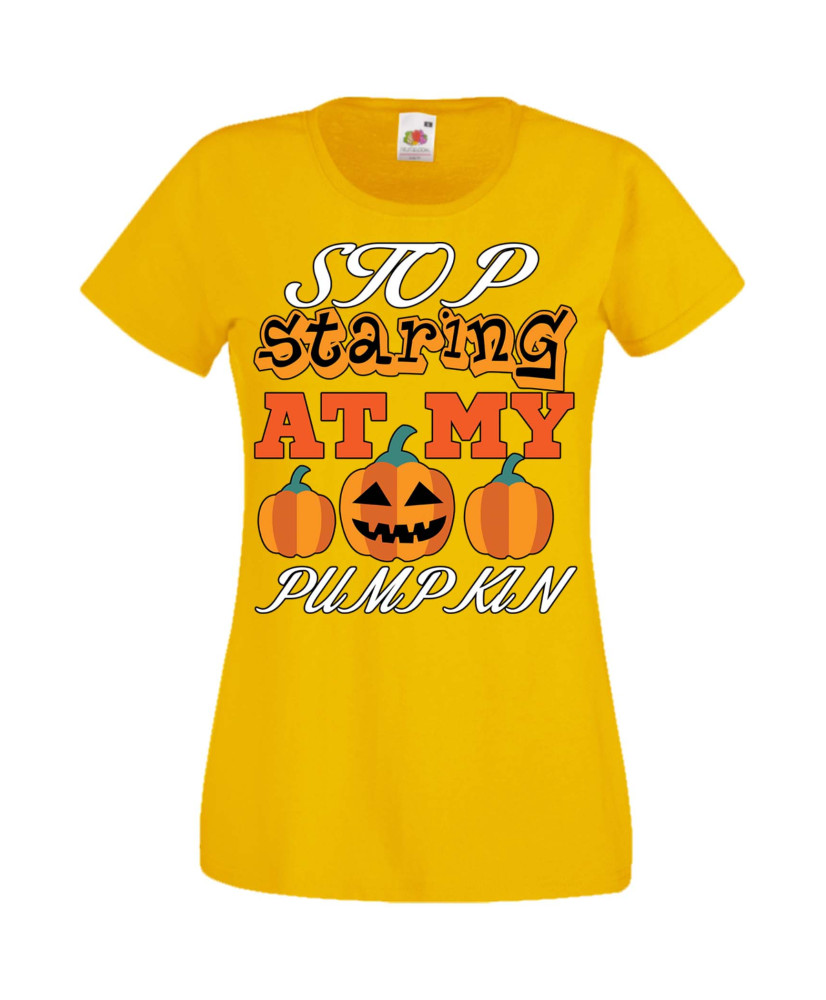 Дамска Тениска Хелоуин Вси Светии Halloween Halloween, October, Pumpkin, Spooky, Witch, Ghost, Candy, Trick Or Treat, Disguise, 