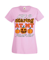 Дамска Тениска Хелоуин Вси Светии Halloween Halloween, October, Pumpkin, Spooky, Witch, Ghost, Candy, Trick Or Treat, Disguise, 