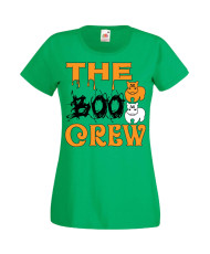 Дамска Тениска Хелоуин Вси Светии Halloween Halloween, October, Pumpkin, Spooky, Witch, Ghost, Candy, Trick Or Treat, Disguise, 
