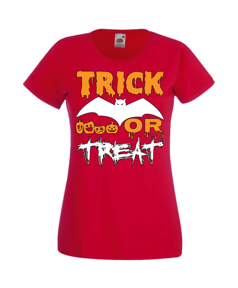 Дамска Тениска Хелоуин Вси Светии Halloween Halloween, October, Pumpkin, Spooky, Witch, Ghost, Candy, Trick Or Treat, Disguise, 