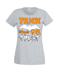 Дамска Тениска Хелоуин Вси Светии Halloween Halloween, October, Pumpkin, Spooky, Witch, Ghost, Candy, Trick Or Treat, Disguise, 