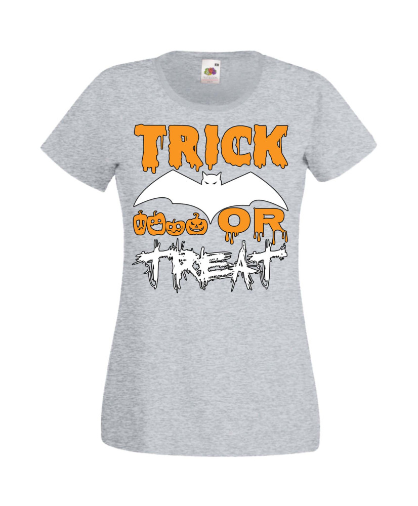 Дамска Тениска Хелоуин Вси Светии Halloween Halloween, October, Pumpkin, Spooky, Witch, Ghost, Candy, Trick Or Treat, Disguise, 