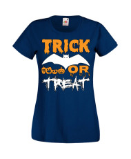 Дамска Тениска Хелоуин Вси Светии Halloween Halloween, October, Pumpkin, Spooky, Witch, Ghost, Candy, Trick Or Treat, Disguise, 