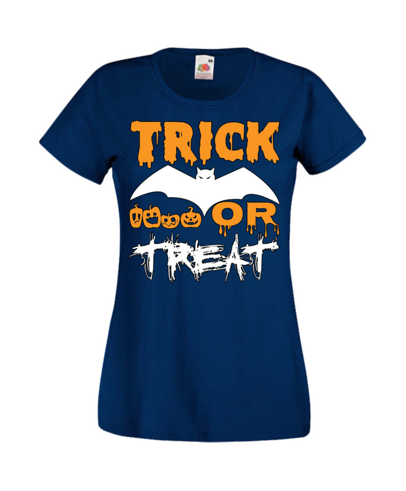 Дамска Тениска Хелоуин Вси Светии Halloween Halloween, October, Pumpkin, Spooky, Witch, Ghost, Candy, Trick Or Treat, Disguise, 