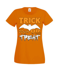 Дамска Тениска Хелоуин Вси Светии Halloween Halloween, October, Pumpkin, Spooky, Witch, Ghost, Candy, Trick Or Treat, Disguise, 