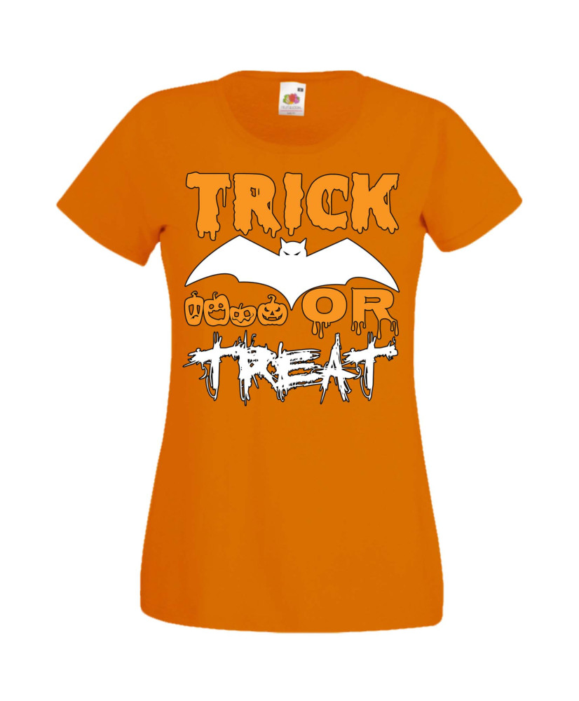 Дамска Тениска Хелоуин Вси Светии Halloween Halloween, October, Pumpkin, Spooky, Witch, Ghost, Candy, Trick Or Treat, Disguise, 