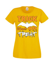 Дамска Тениска Хелоуин Вси Светии Halloween Halloween, October, Pumpkin, Spooky, Witch, Ghost, Candy, Trick Or Treat, Disguise, 