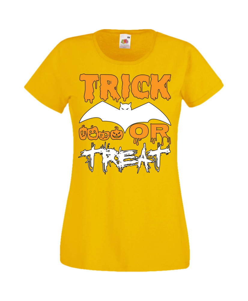 Дамска Тениска Хелоуин Вси Светии Halloween Halloween, October, Pumpkin, Spooky, Witch, Ghost, Candy, Trick Or Treat, Disguise, 