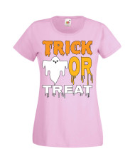 Дамска Тениска Хелоуин Вси Светии Halloween Halloween, October, Pumpkin, Spooky, Witch, Ghost, Candy, Trick Or Treat, Disguise, 