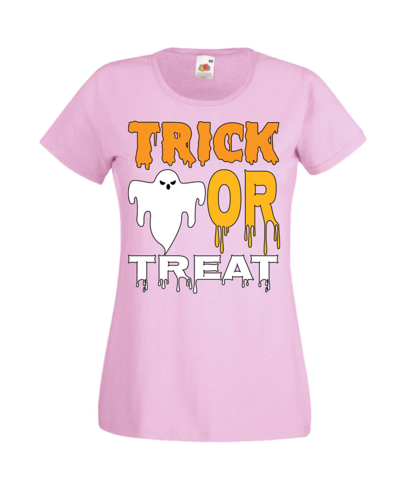 Дамска Тениска Хелоуин Вси Светии Halloween Halloween, October, Pumpkin, Spooky, Witch, Ghost, Candy, Trick Or Treat, Disguise, 