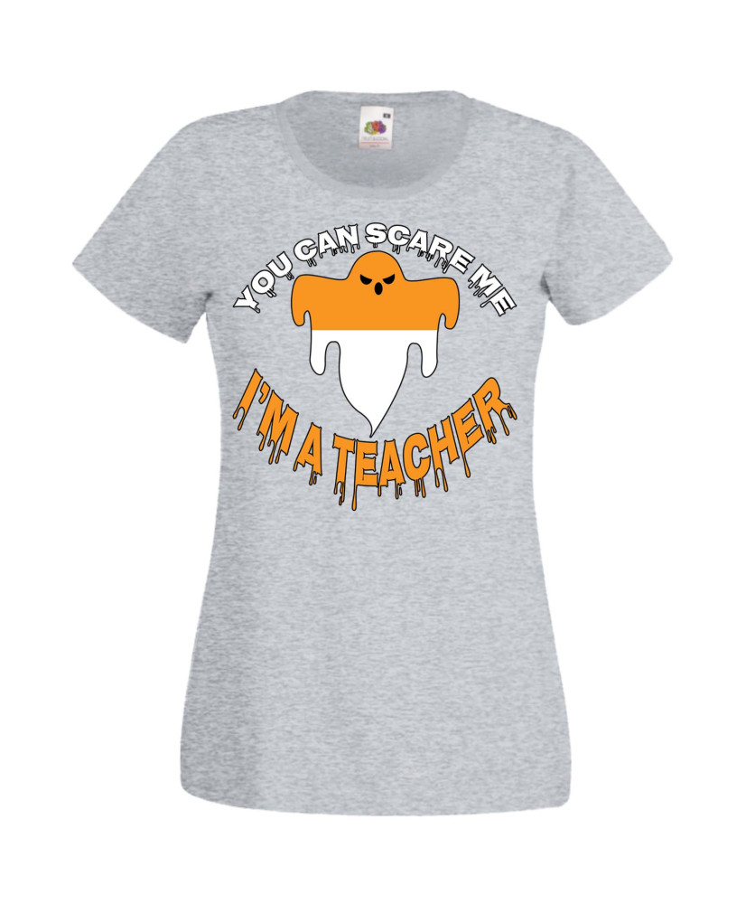 Дамска Тениска Хелоуин Вси Светии Halloween Halloween, October, Pumpkin, Spooky, Witch, Ghost, Candy, Trick Or Treat, Disguise, 