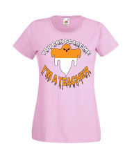 Дамска Тениска Хелоуин Вси Светии Halloween Halloween, October, Pumpkin, Spooky, Witch, Ghost, Candy, Trick Or Treat, Disguise, 