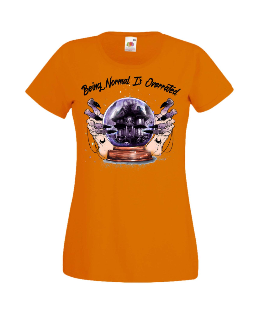 Дамска Тениска Хелоуин Вси Светии Halloween Halloween, October, Pumpkin, Spooky, Witch, Ghost, Candy, Trick Or Treat, Disguise, 