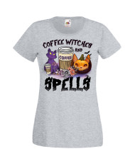 Дамска Тениска Хелоуин Вси Светии Halloween Halloween, October, Pumpkin, Spooky, Witch, Ghost, Candy, Trick Or Treat, Disguise, 