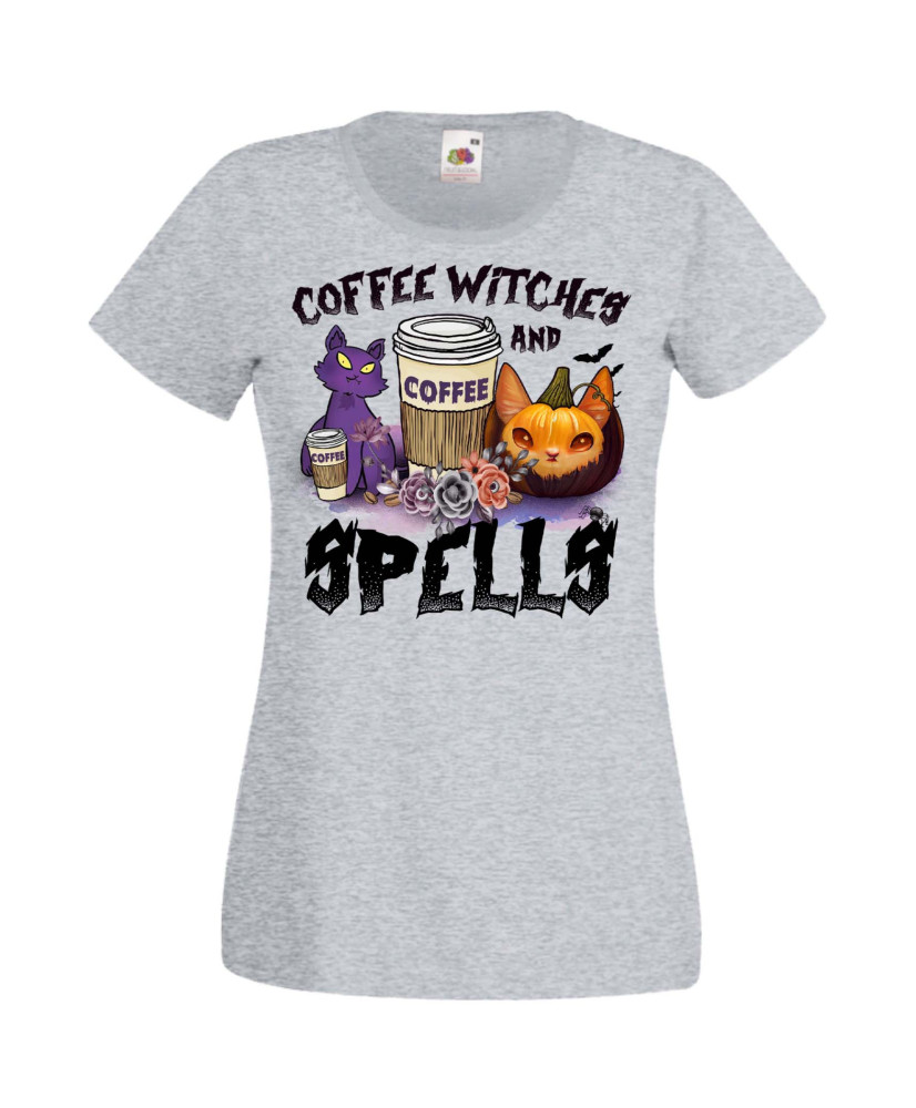 Дамска Тениска Хелоуин Вси Светии Halloween Halloween, October, Pumpkin, Spooky, Witch, Ghost, Candy, Trick Or Treat, Disguise, 