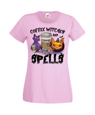 Дамска Тениска Хелоуин Вси Светии Halloween Halloween, October, Pumpkin, Spooky, Witch, Ghost, Candy, Trick Or Treat, Disguise, 