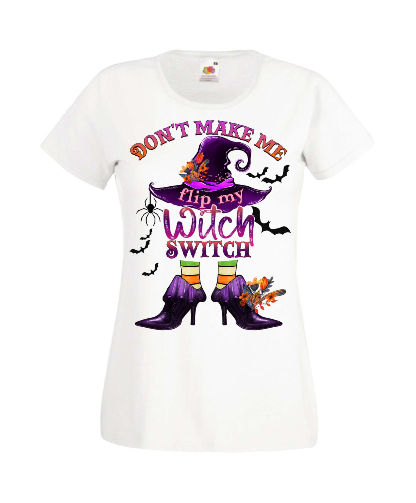 Дамска Тениска Хелоуин Вси Светии Halloween Halloween, October, Pumpkin, Spooky, Witch, Ghost, Candy, Trick Or Treat, Disguise, 