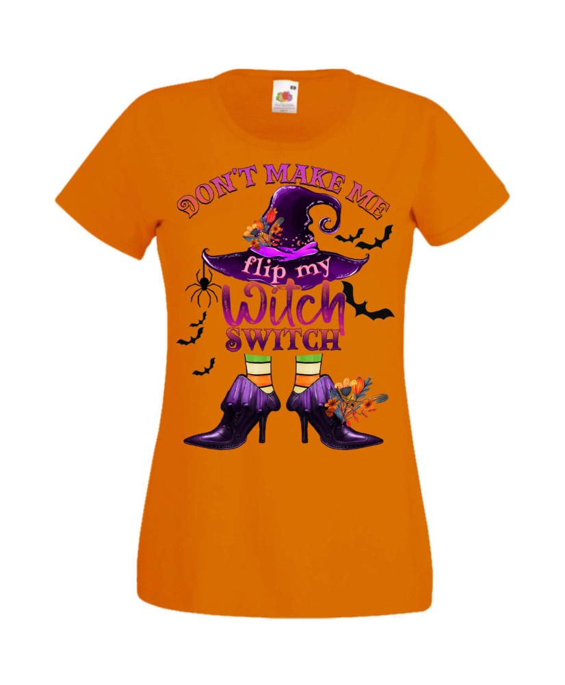 Дамска Тениска Хелоуин Вси Светии Halloween Halloween, October, Pumpkin, Spooky, Witch, Ghost, Candy, Trick Or Treat, Disguise, 
