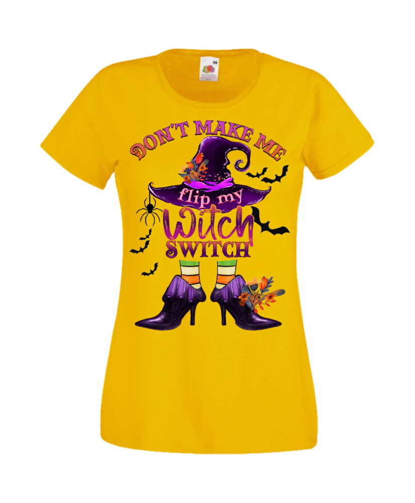 Дамска Тениска Хелоуин Вси Светии Halloween Halloween, October, Pumpkin, Spooky, Witch, Ghost, Candy, Trick Or Treat, Disguise, 