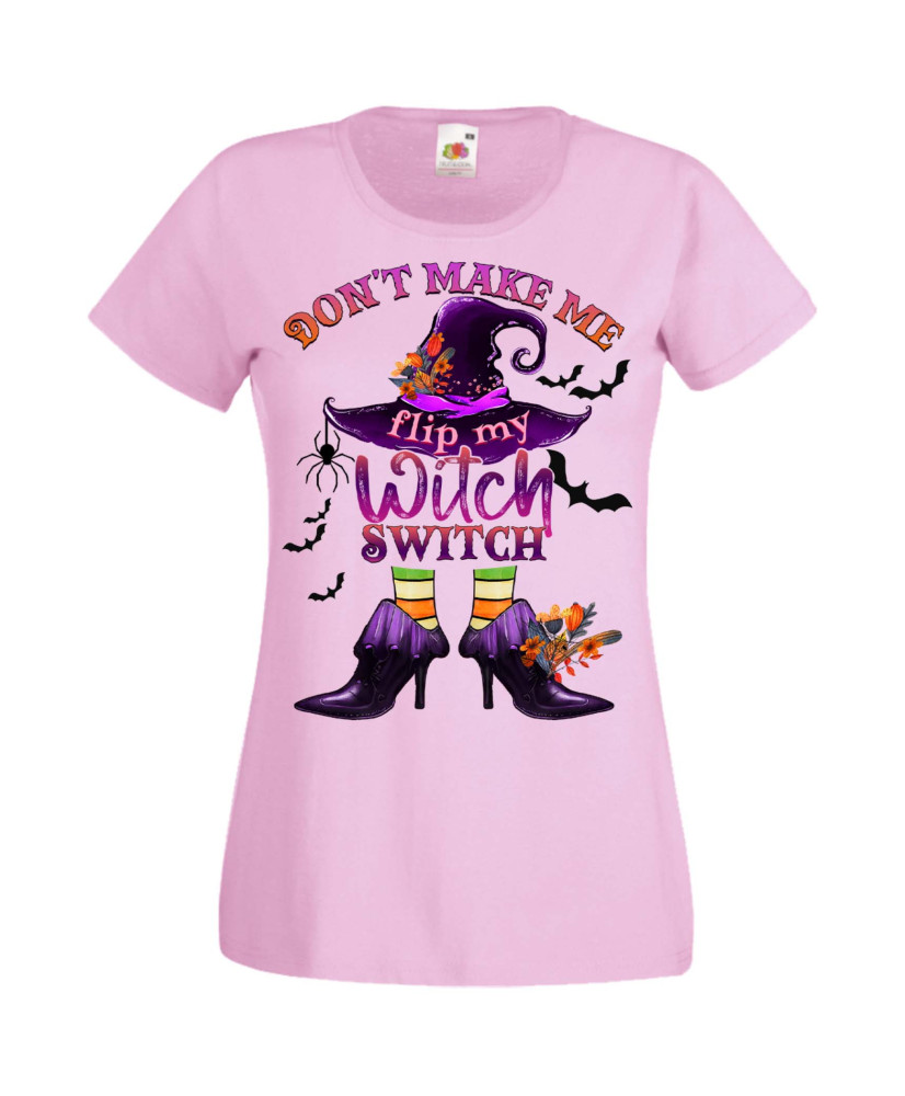 Дамска Тениска Хелоуин Вси Светии Halloween Halloween, October, Pumpkin, Spooky, Witch, Ghost, Candy, Trick Or Treat, Disguise, 