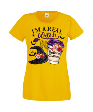 Дамска Тениска Хелоуин Вси Светии Halloween Halloween, October, Pumpkin, Spooky, Witch, Ghost, Candy, Trick Or Treat, Disguise, 