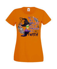 Дамска Тениска Хелоуин Вси Светии Halloween Halloween, October, Pumpkin, Spooky, Witch, Ghost, Candy, Trick Or Treat, Disguise, 