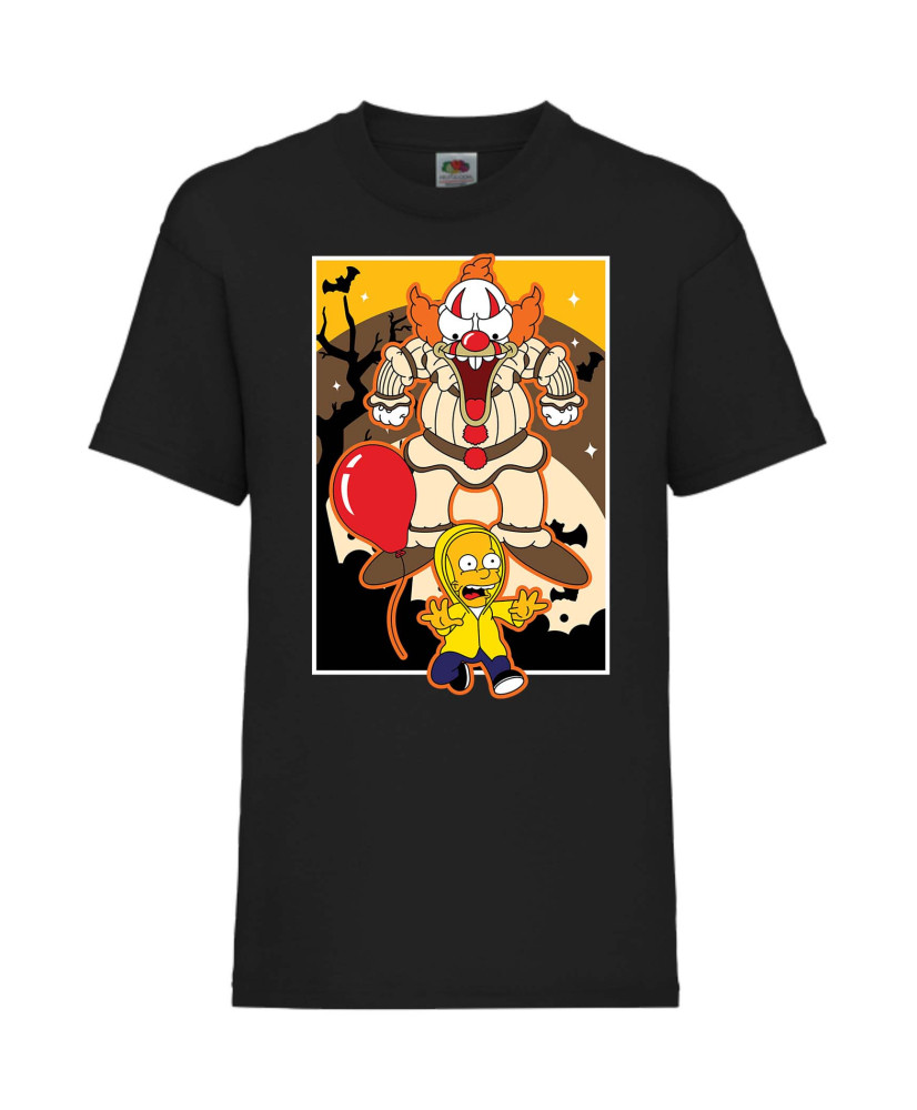 Детска Тениска The Simpsons Krusty The Clown Pennywise 01