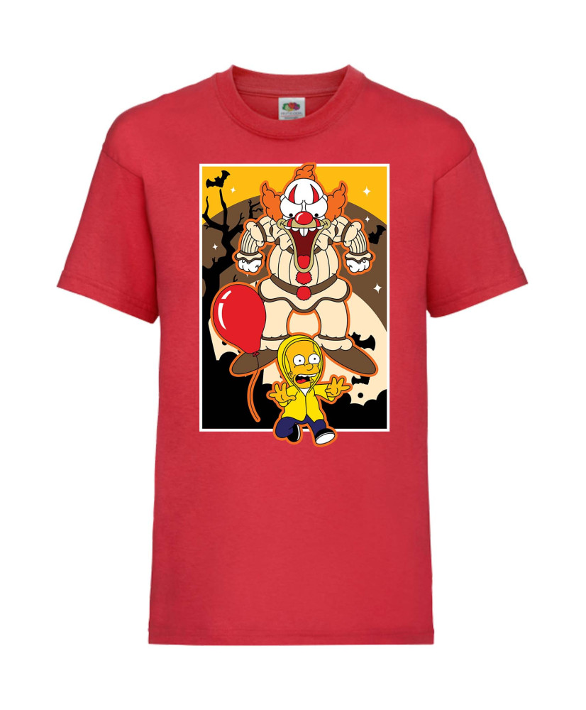 Детска Тениска The Simpsons Krusty The Clown Pennywise 01